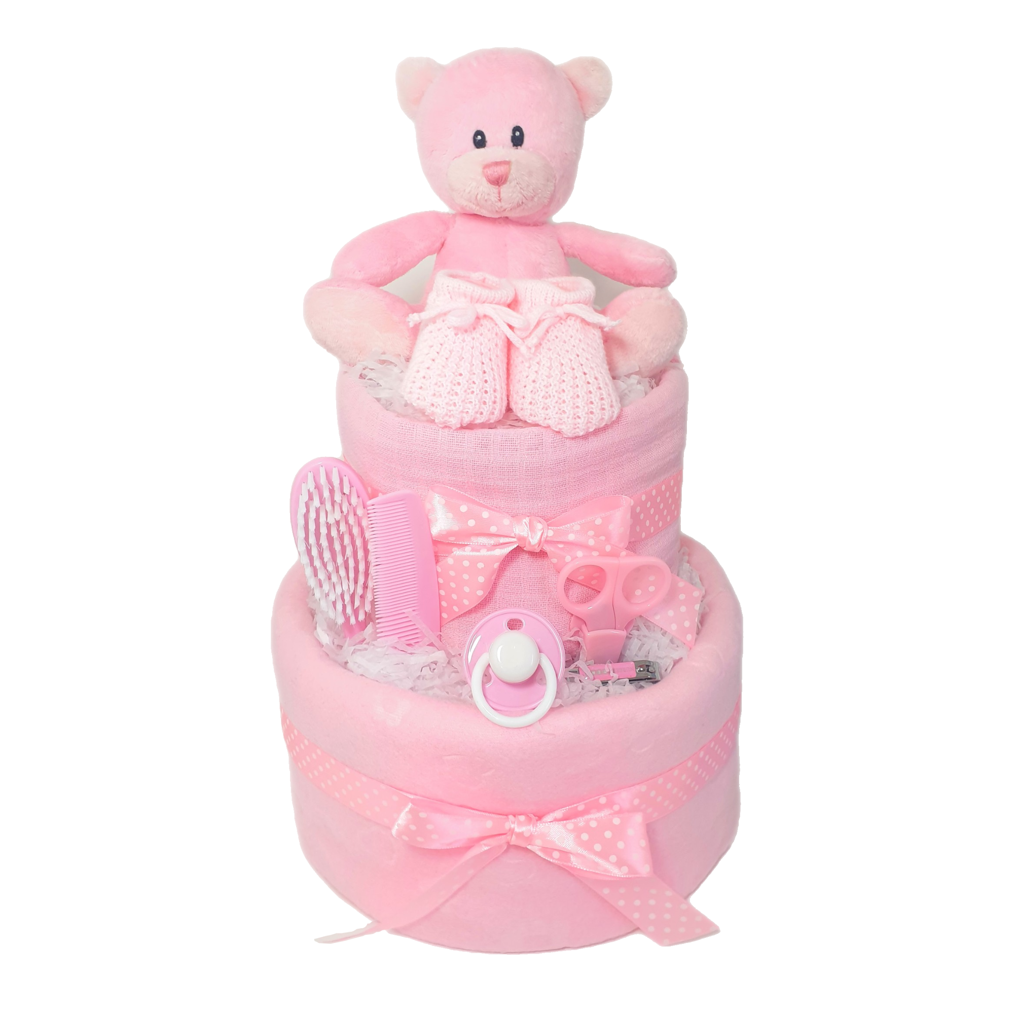 Pink store nappy cake